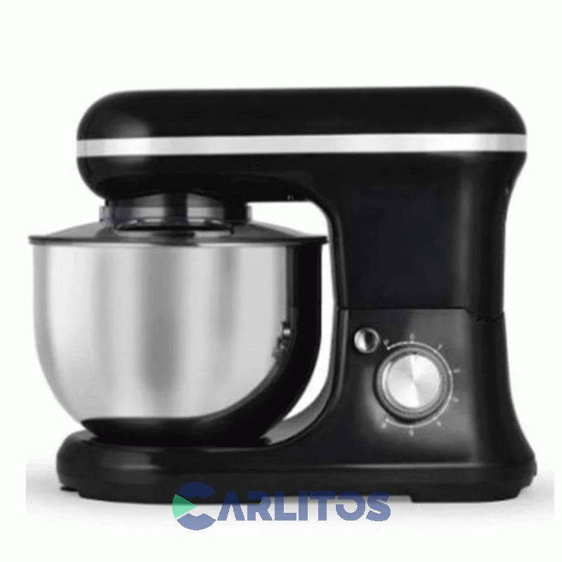 Batidora De Pie Planetaria Steel Home 1200 Watts Sh-br1200n Negra