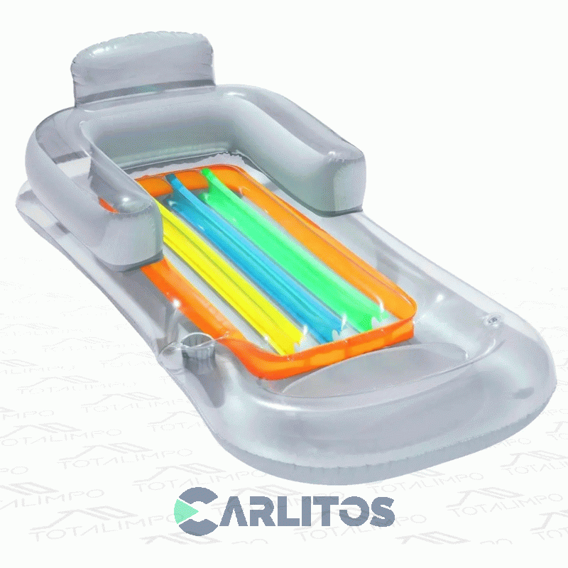 Colchoneta Sillon Inflable Bestway Para Agua 161 X 89 Cm 43028