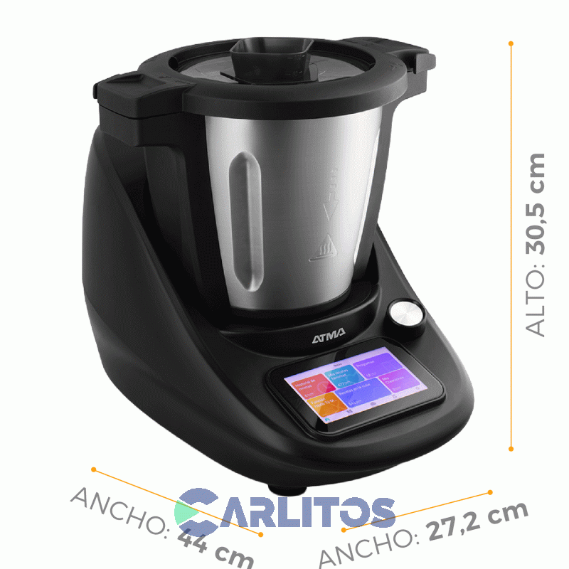 Robot De Cocina Smart Atma Mix II 3 Litros Rc2023tcp