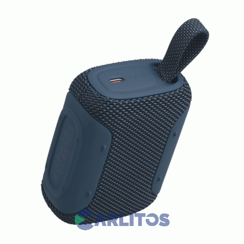 Parlante Con Bluetooth JBL 4.8 Watts Rms Go5bluam Azul
