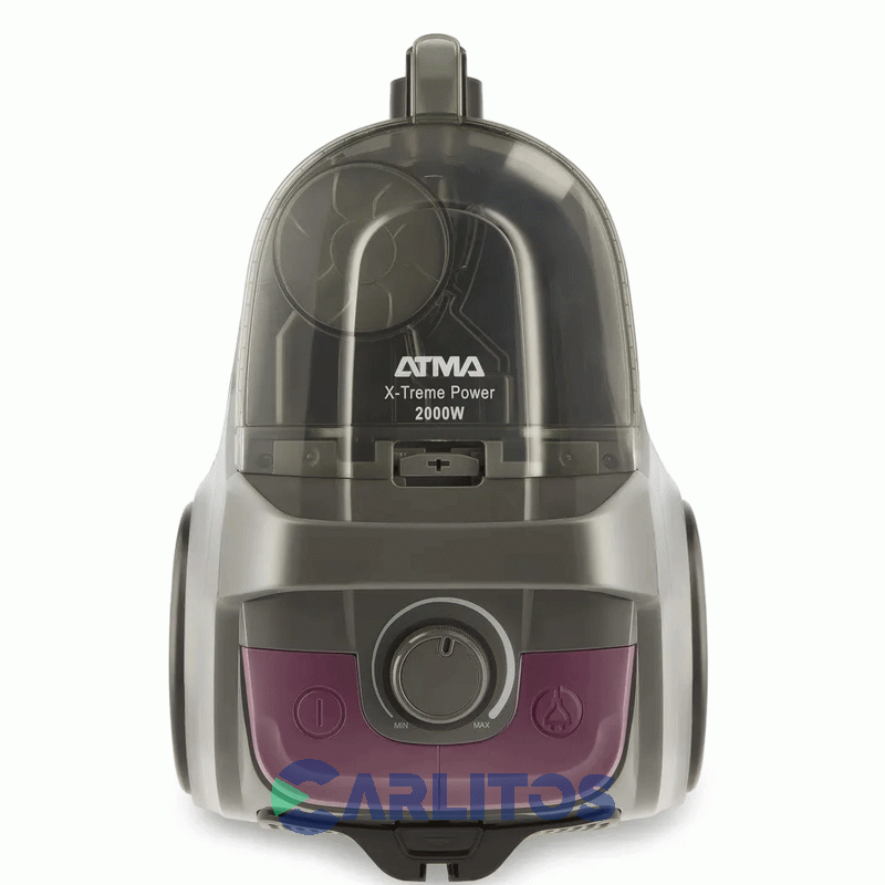 Aspiradora Sin Bolsa Atma 2000 Watts-Tubos Metalicos As9021n