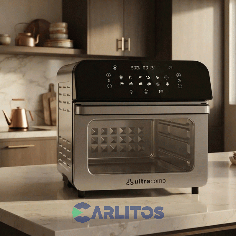 Freidora De Aire Fryer Ultracomb Acero Inoxidable Fr8620