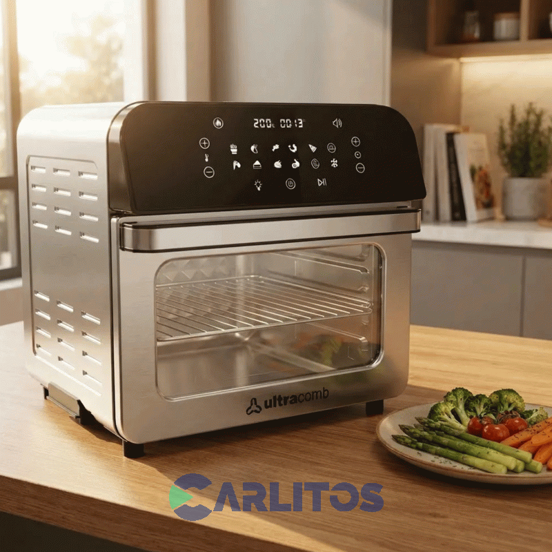 Freidora De Aire Fryer Ultracomb Acero Inoxidable Fr8620