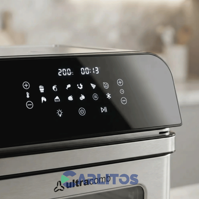 Freidora De Aire Fryer Ultracomb Acero Inoxidable Fr8620