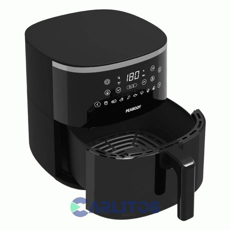Freidora De Aire Peabody Fryer Digital Negra Pe-Afw520n
