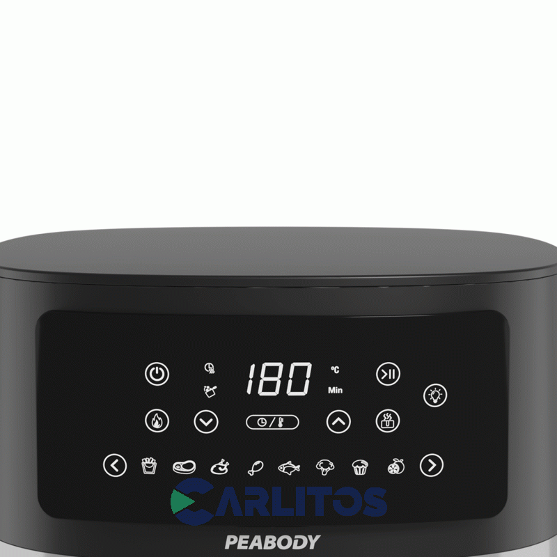 Freidora De Aire Peabody Fryer Digital Negra Pe-Afw521n