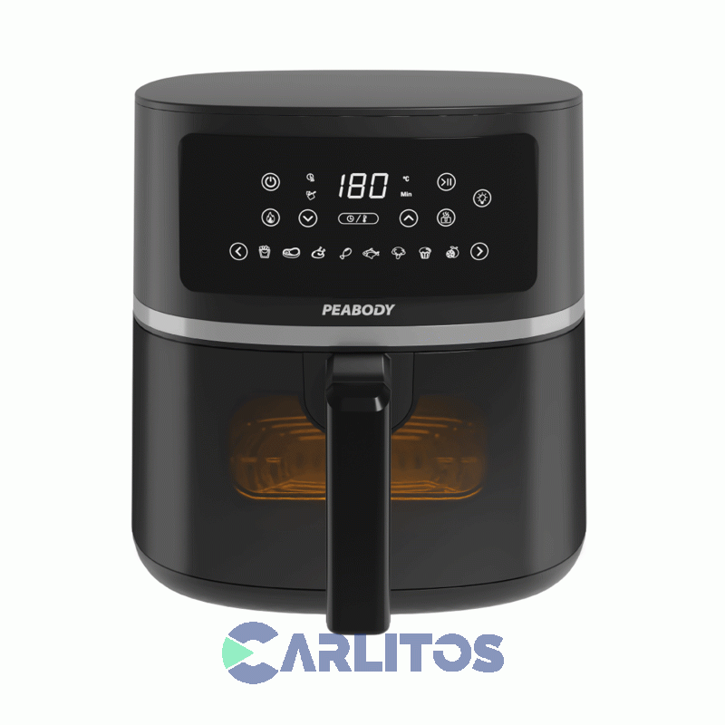 Freidora De Aire Peabody Fryer Digital Negra Pe-Afw521n