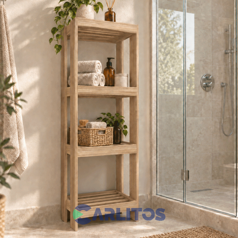Columna Vanitory Tables  0.45 MTS Abierta Linea Toilet Cod: 3187-Coc Coco Bolo
