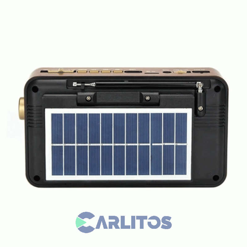 Radio Portátil Daihatsu Am/Fm Analógica Solar D-rp60usb