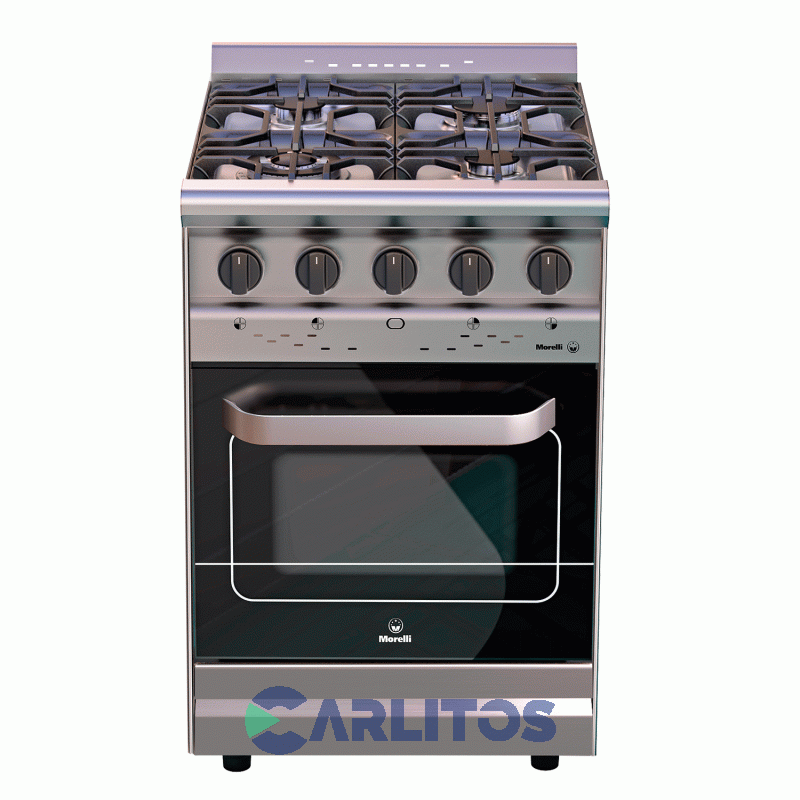 Cocina A Gas Industrial Morelli 55 CM Acero Inoxidable 18049 Country