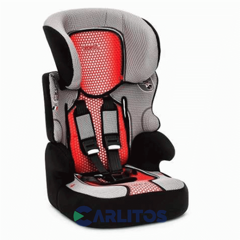 Innovaciones MS Booster Alzador ISIZE - Silla de auto, grupo 3 (120-150cms)  Silla coche con Isofix y Respaldo