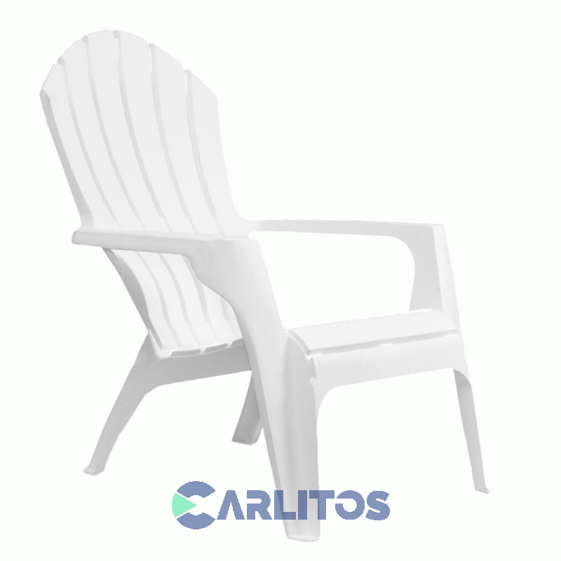 Sillón Pvc Garden Life Color Blanco Miami