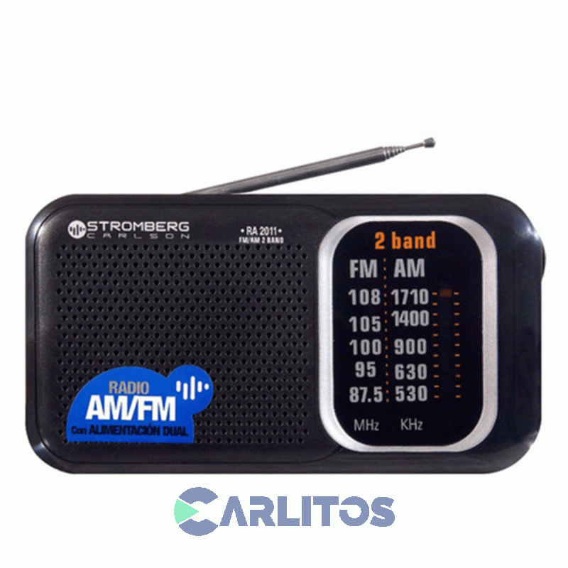 Radio Portátil Stromberg Am/Fm Analógica Ra-2011