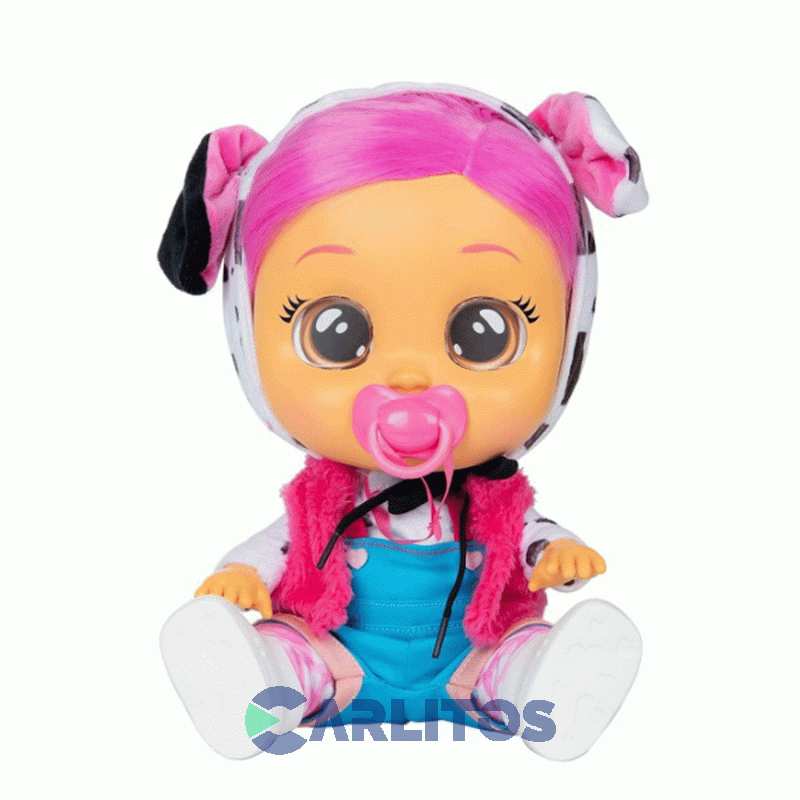 Muñeca Mecanizada Cry Babies 32 Cm Dressy Surtido