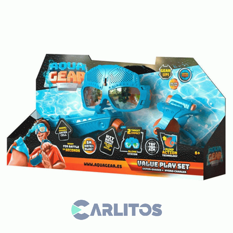 Set Lanzador De Agua Y Gafas Chikitos Ag005b