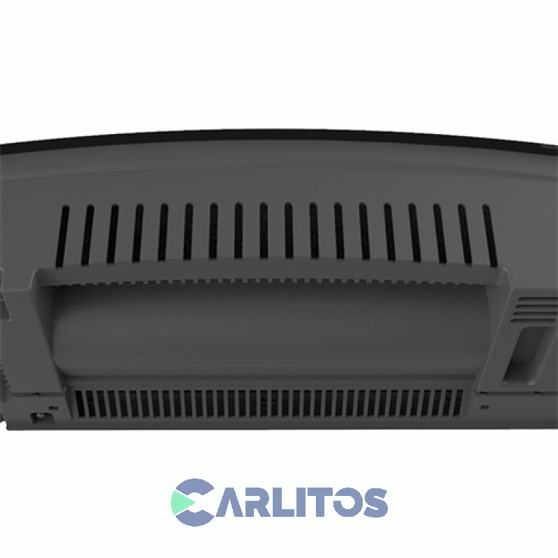 Caloventor De Pared Peabody Vidrio Curvo 2000 Watts Pe-cv20n Negro