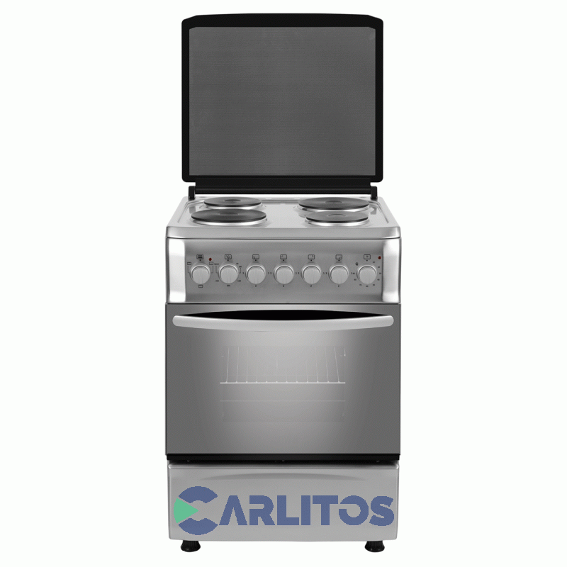 Cocina Eléctrica Domec 57 CM Acero Inoxidable Cef6