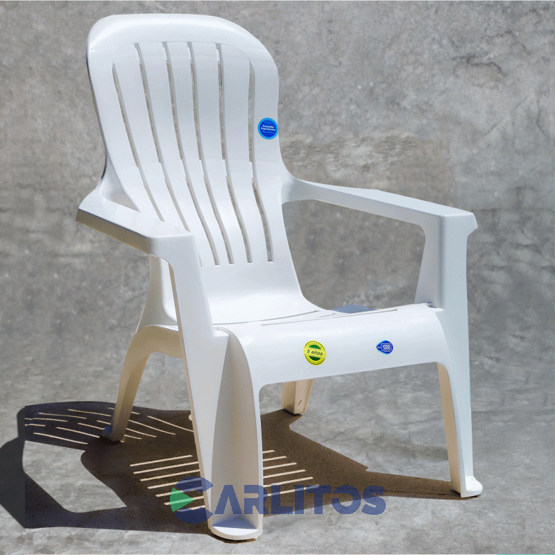 Sillon Pvc Voss Color Blanco Varadero