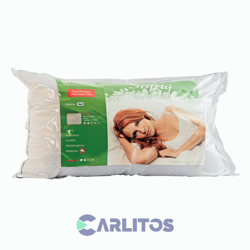 Almohada Fibra 0.70 X 0.40 Mts Softly