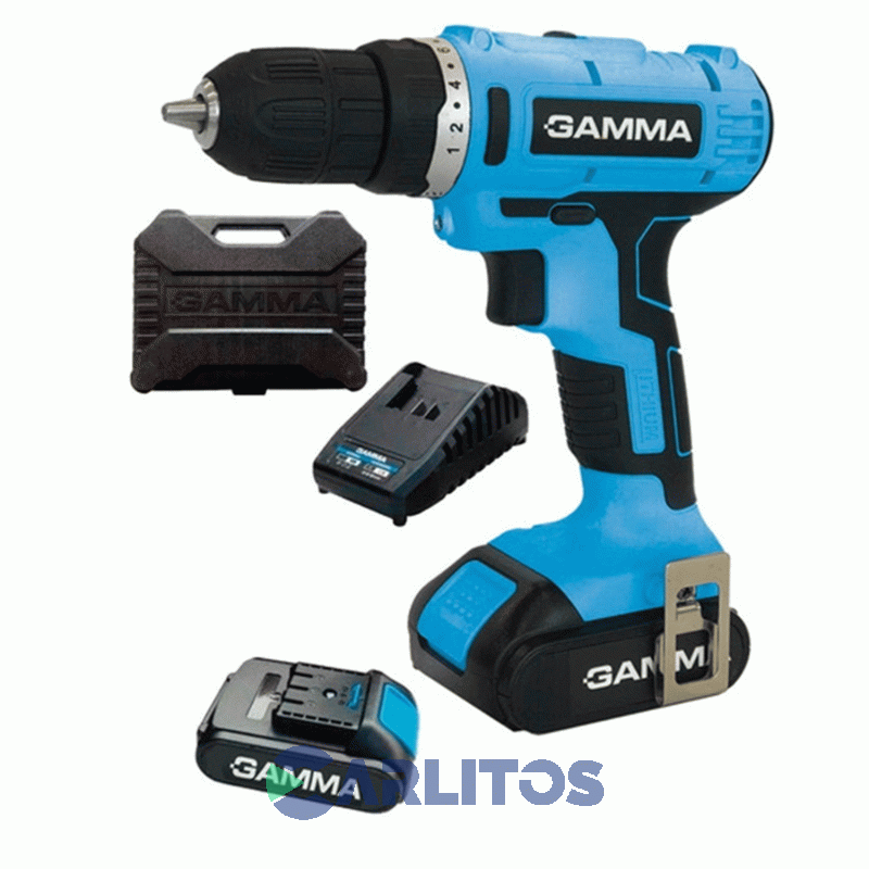 Taladro Atornillador Gamma 10 Mm Inalámbrico 12 V G12105ar