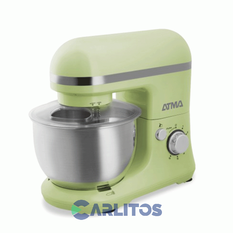 Batidora De Pie Planetaria Atma 800 Watts Bpat21grp Verde