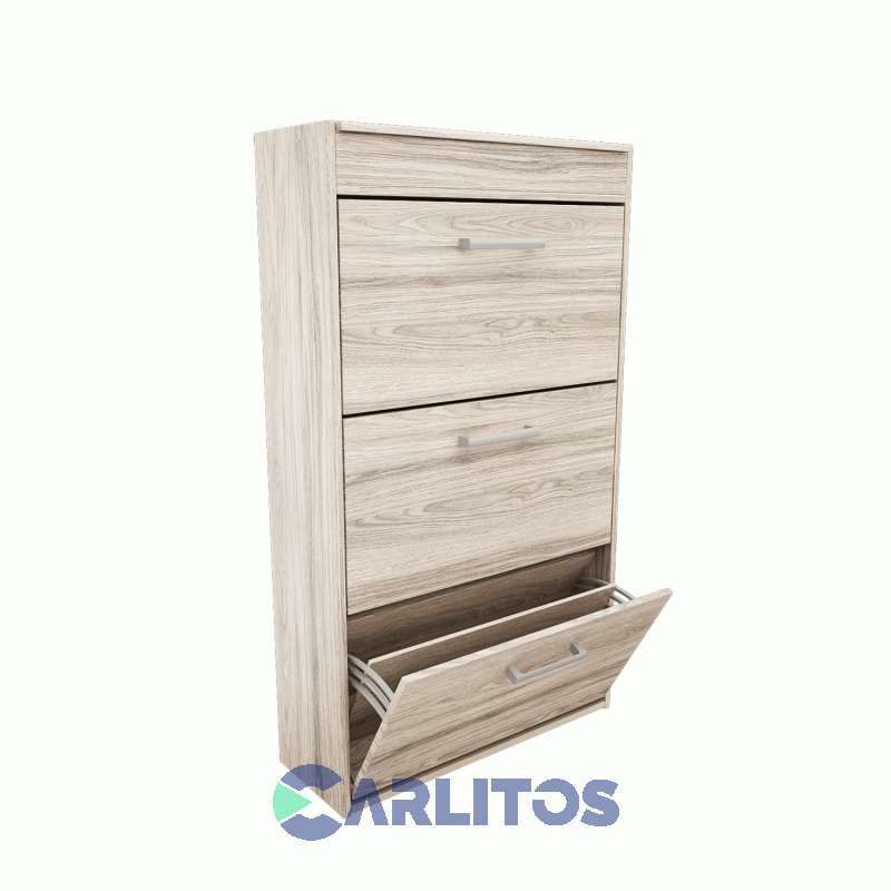 Botinero 3 Puertas 1 Cajón Orlandi Abedul