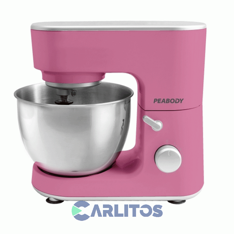 Batidora De Pie Planetaria Peabody 1000 Watts Pe-bm101p Rosa