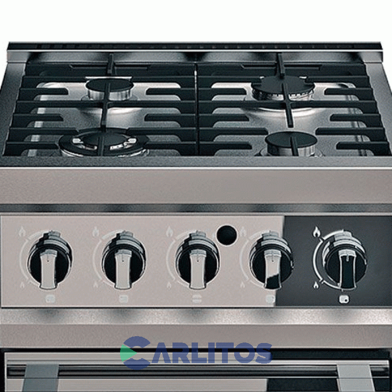 Cocina A Gas Industrial Morelli 60 CM Acero Inox. Espejada 18022 Zafira