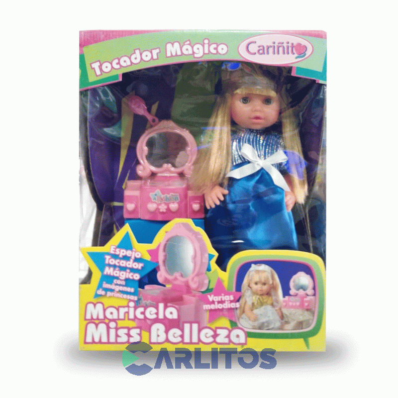 Muñeca Mecanizada Maricela Miss Belleza Cariñito Adar 791