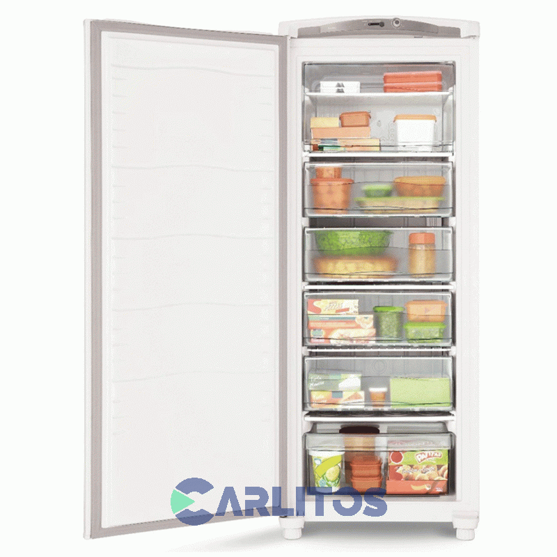 Freezer Vertical Whirlpool 231 Litros Blanco Wvu27d2