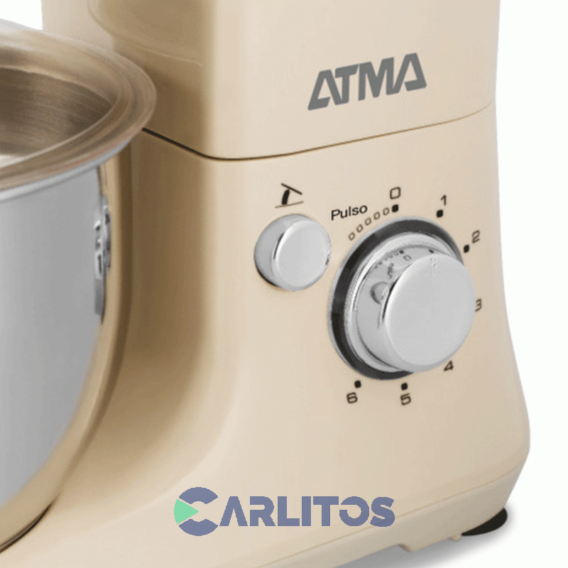 Batidora De Pie Planetaria Atma 800 Watts Bpat21wp Blanca