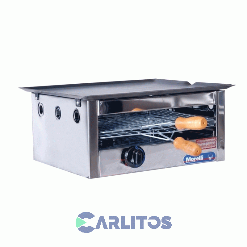 Tostador A Gas Industrial Morelli Simple Gas Envasado