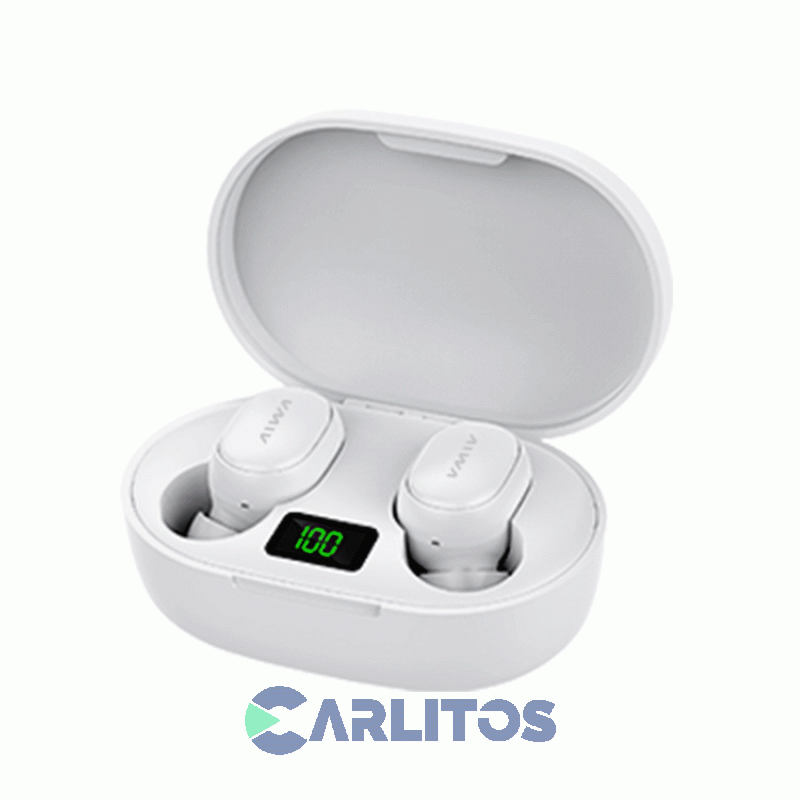Auricular Bluetooth Aiwa Ata-106b Blanco
