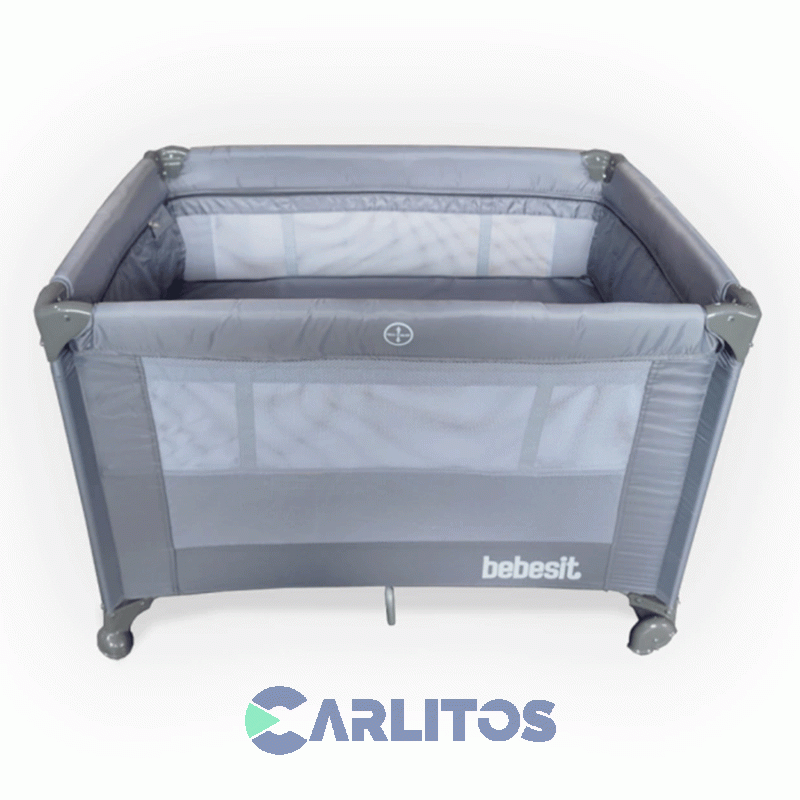 Cuna Bolso Transportable Bebesit Doble Altura Con Cambiador 2105