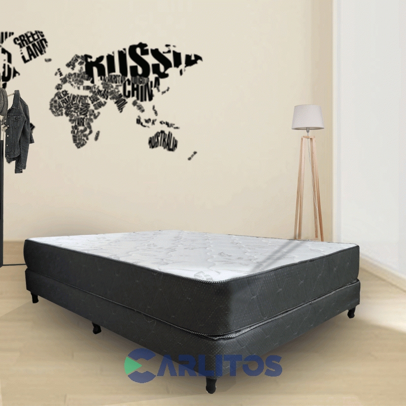 Colchón Poliéster Natural Soft 1.40 X 1.90 Mts Sense