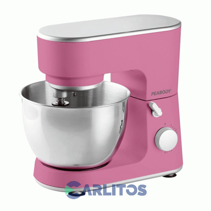 Batidora De Pie Planetaria Peabody 1000 Watts Pe-bm101p Rosa