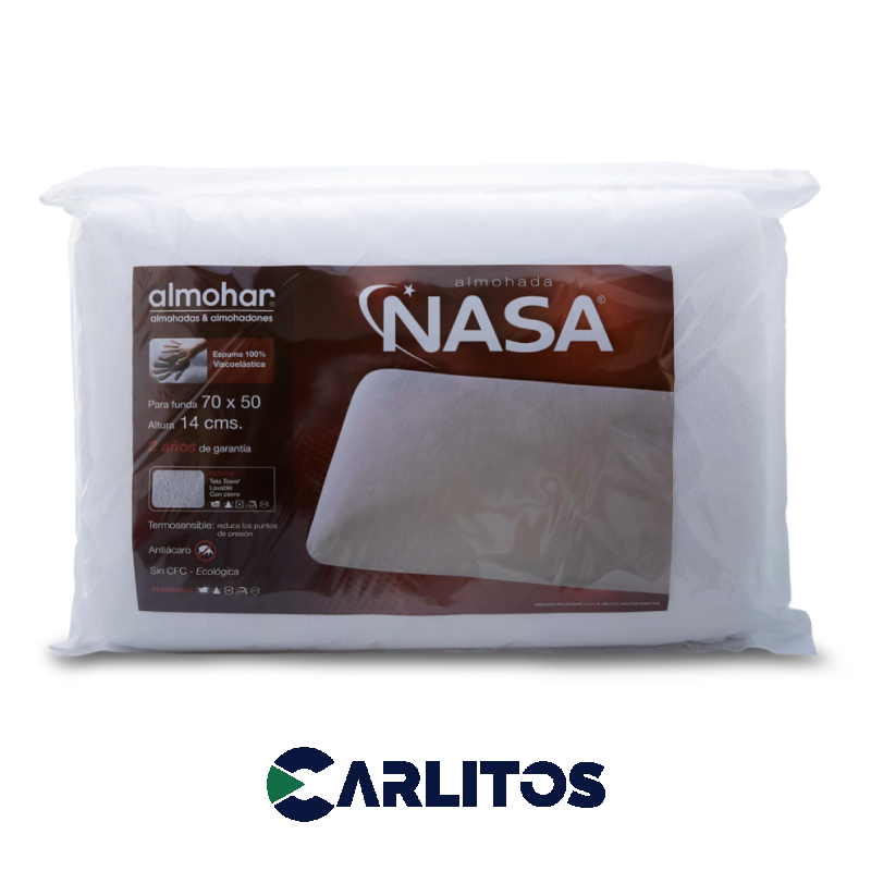 Almohada Visco 0.70 X 0.50 Mts Nasa STD