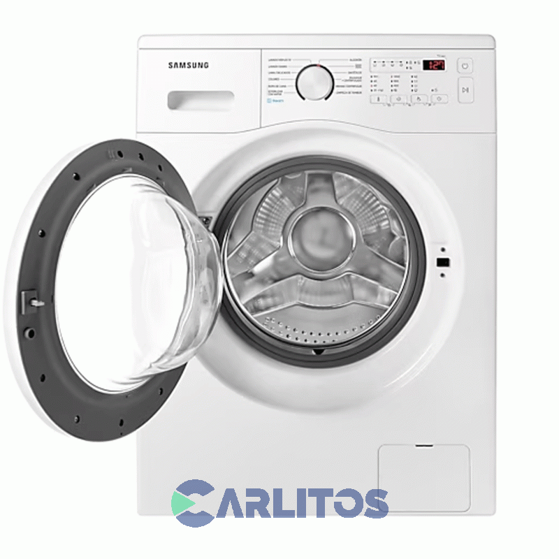 Lavarropa Carga Frontal Samsung Inverter 7 KG 1000 RPM Blanco Ww70a40000ee