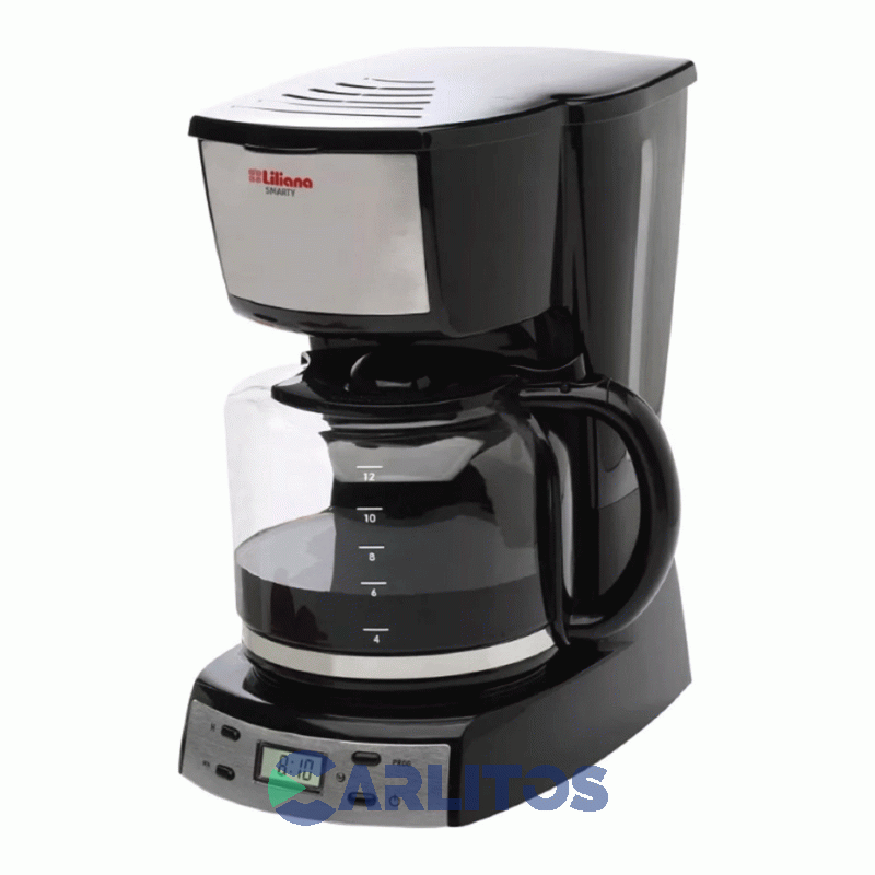 Cafetera De Filtro Liliana Con Timer Digital Smarty Ac964