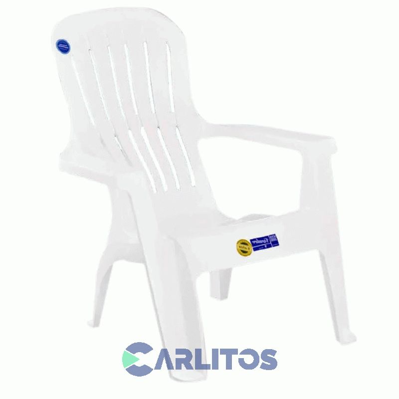 Sillon Pvc Voss Color Blanco Varadero