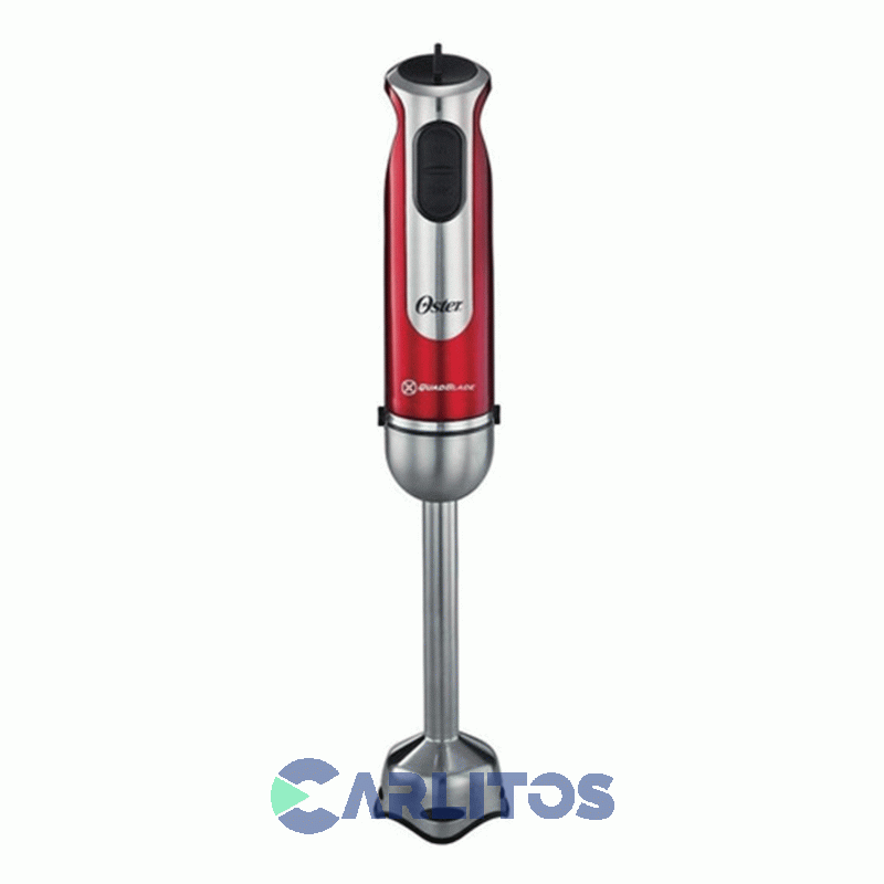 Minipimer Varilla Metal Oster 800 Watts Fpsthb2801 Roja