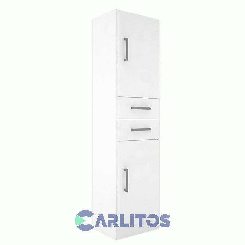 Organizador Multifunción 2 Puertas y 2 Cajones Orlandi Blanco