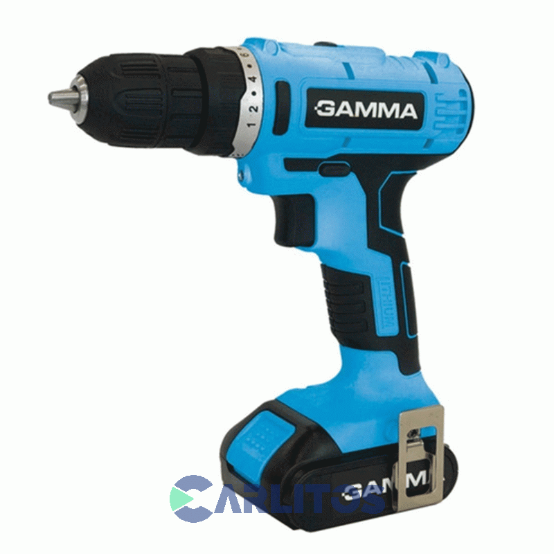 Taladro Atornillador Gamma 10 Mm Inalámbrico 12 V G12105ar