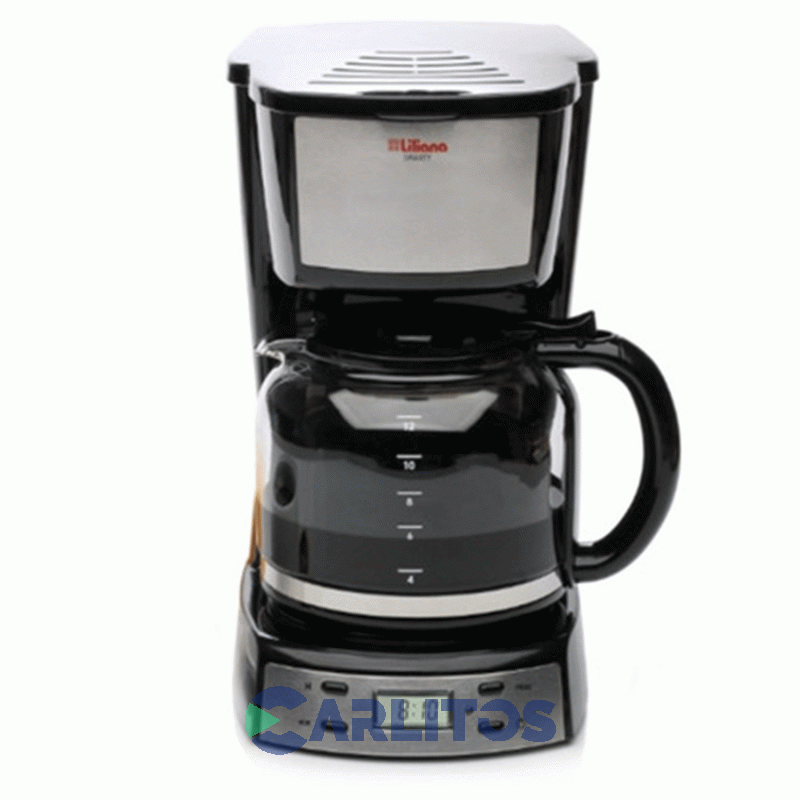 Cafetera De Filtro Liliana Con Timer Digital Smarty Ac964