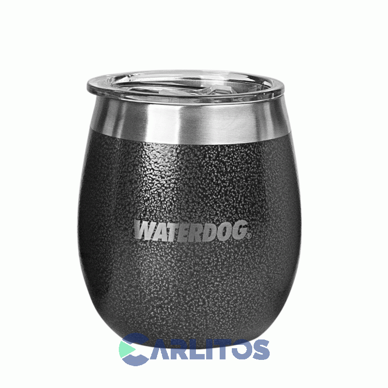 Vaso Con Destapador Waterdog Copon240dgf Grafito