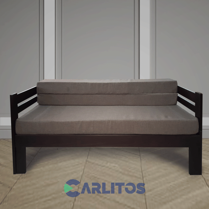 Divan Cama Extensible Pino Lustrado Cod. 215- Pacifico