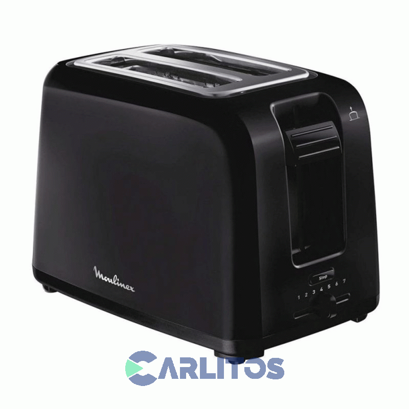 Tostadora Eléctrica Moulinex Vita Negra Lt1a1858