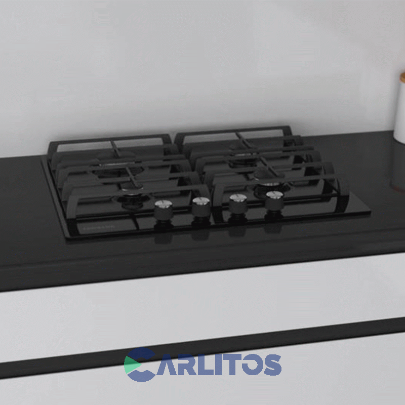 Anafe A Gas Samsung 60 CM Vitrocerámico Negro Na64h3000ak