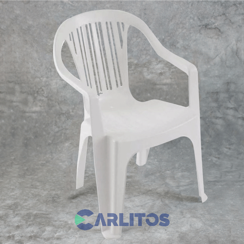 Sillón Pvc Garden Life Color Blanco Titan