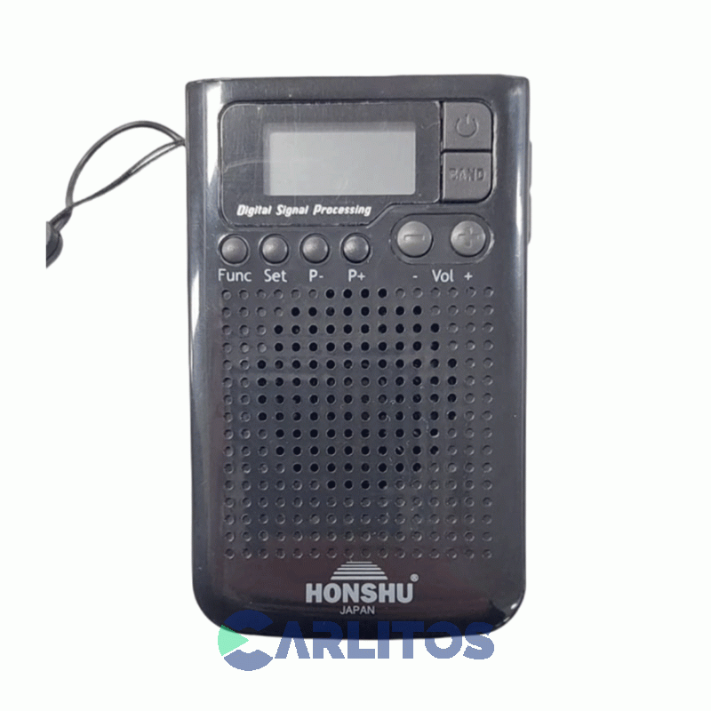 Radio Portátil Honshu Am/Fm Digital H-203